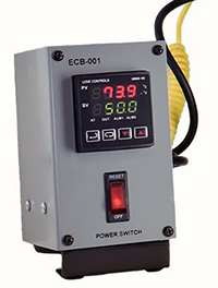ECB-001 electronic temperature controller.
